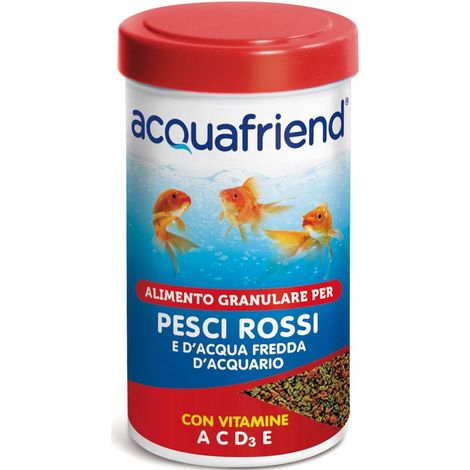 Nourriture granulaire avec vitamines pour poissons rouges et poissons d'aquarium d'eau froide 30 g