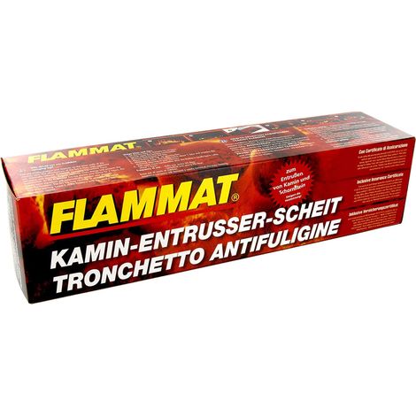 Tronchetto spazzacamino antifuligine per camino flammat pulizia canna fumaria (1/2)