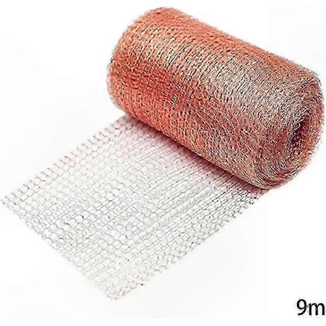 Grille anti-nuisibles en cuivre pur 100%, kit de protection pour jardin, efficace contre limaces, escargots, rongeurs, oiseaux, souris et rats, rouleau de 3/6/9 mètres, barrière naturelle durable (1/5)