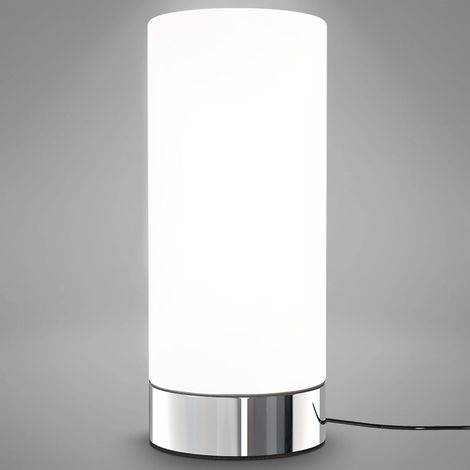 ZOLGINAH Lámpara de noche regulable, 3 niveles de brillo, Lámpara de mesa con función táctil, Luz de lectura, Luz de habitación infantil, E14, 230V, IP20 (1/5)