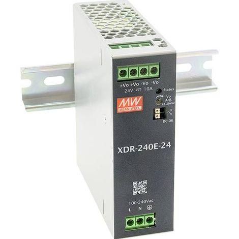 MW Mean Well XDR-240E-48 Alimentation rail DIN 48 V 5 A 240 W Contenu 1 pc(s) W295923