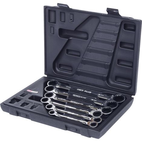 KS Tools GEARplus Doppel-Ratschenringschlüssel-Satz, 6-teilig Koffer (1/5)