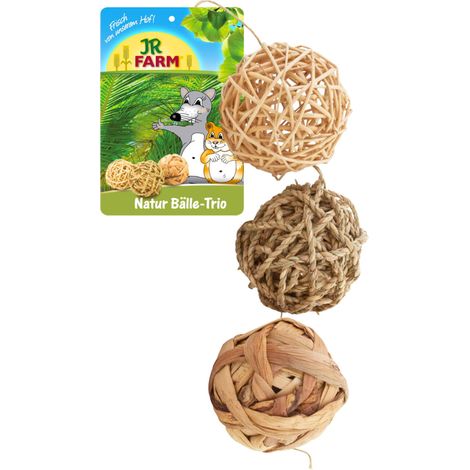 JR FARM Trio Balls - un giocattolo per tutti i pappagalli (1/5)