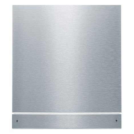 Siemens – Habillage de porte inox pour lave-vaisselle intégrable 60cm – Poignée intégrée – Dimensions 58.5 x 58.9 x 1.9 cm – SZ73125 (1/4)