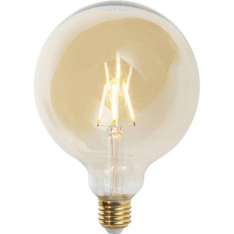 E27 dimmbare LED-Glühlampe G125 Goldline 5W 450 lm 2200K