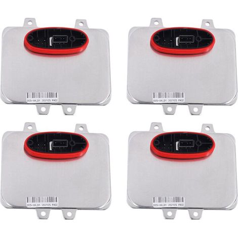 4X 5Dv 009 000-00 Módulo de control de balasto de faros de xenón oculto para Escalade 2007-2013, Serie 5 E60 2006-2009,