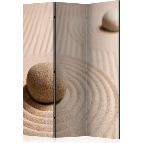 Paravento - Sand and zen [Room Dividers] - 135x172 (1/4)