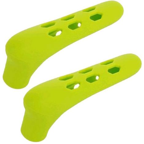 Lot de 2 housses de poignée de porte en silicone antidérapant pour leviers de porte plats et carrés (1/5)