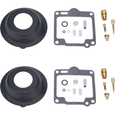 Kit de réparation carburateur moto 26 pièces, joint carbu VIRAGO XV1100 1988-1999, ref 18-2596, restauration complète carburateur. (1/5)