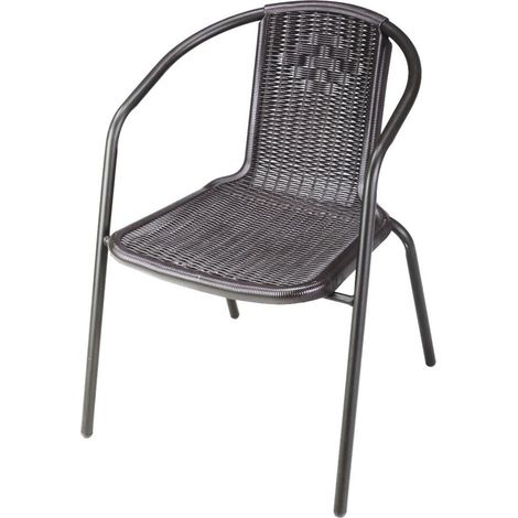 Poltrone giardino Vette 09627 Acciaio, Marrone [203001-01 BROWN] (1/2)