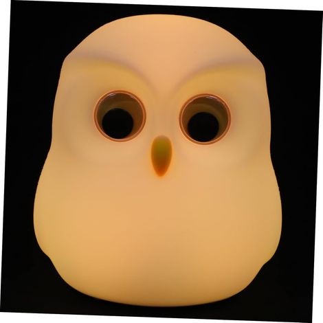 De Nuit Cr ative Forme De Hibou Veilleuse Led Usb (1/4)