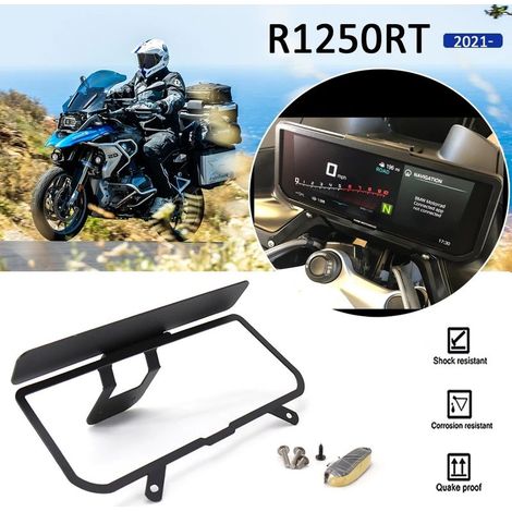 Convient aux motos BMW R1250RT 2021-2022, cache de tableau de bord modifié/cache de protection de tableau de bord. (1/4)
