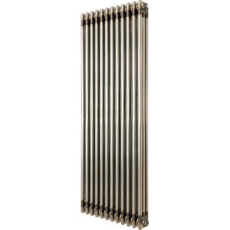 Traditional 3 Column Radiator - 1500 x 560mm - Raw Metal (1/5)