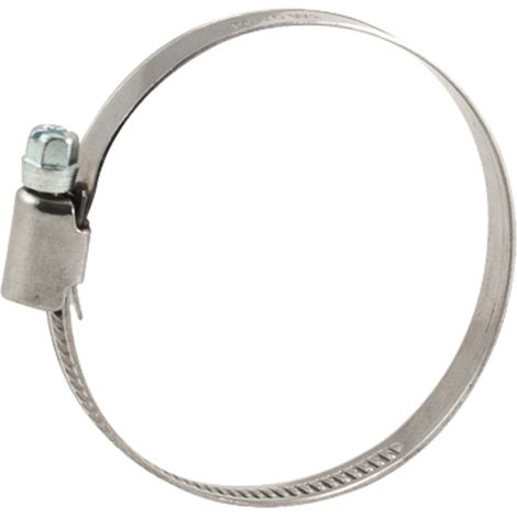 Fascetta stringitubo a vite per tubi DIN3017 diametro 80mm-100mm x5 pezzi.
