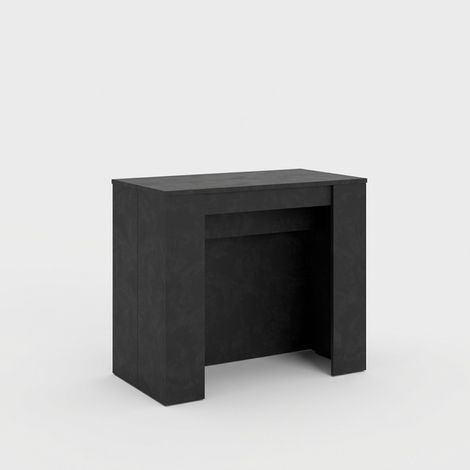 Consola extensible mesa comedor 90 x 48 - 296 cm antracita Venus Report (1/5)