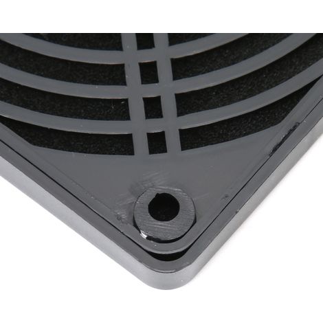 Lot de 10 grilles de protection anti-poussière pour ventilateur de PC, boîtier de refroidissement, lavables, 12 cm. (1/5)