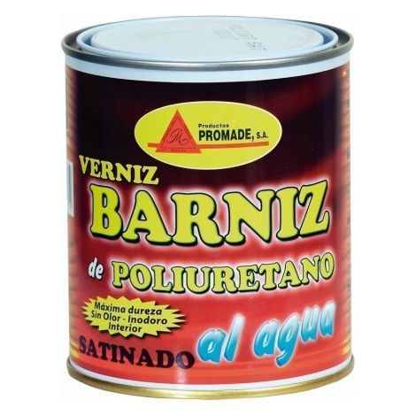 Barniz Madera Int Poliu Al Agua Satinado 750 Ml Abps104 Prom