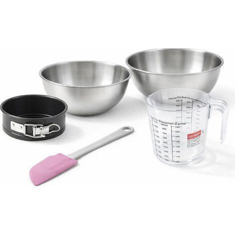 Set de 5 ustensiles de pâtisserie moule à gâteaux bol spatule pâtisserie et verre doseur Spécial mini Spécial mini Zenker Spécial mini (1/5)