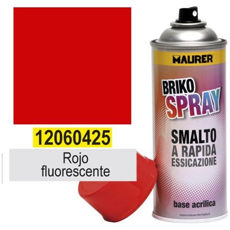 Fluoreszierendes Rot Sprühfarbe 400 ml.