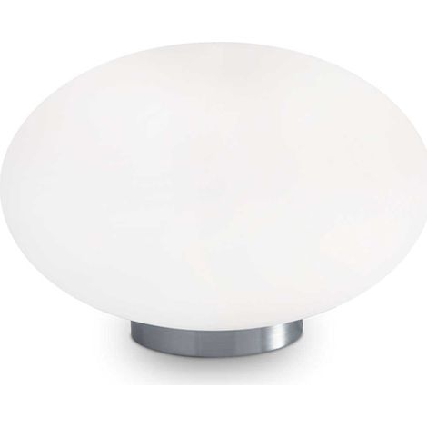 Lampada Da Scrivania Moderna Candy Vetro Bianco 1 Luce G9 3W 3000K Luce Calda (1/2)