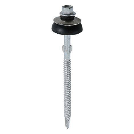 Timco 6.3 x 110mm Fibre Cement Board Screws For Light Section Steel Box Of 50 (1/2)