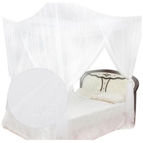 Moskitonetz – Kingsize – 190 cm x 210 cm x 240 cm – Mückenschutz – Waschbar (1/5)