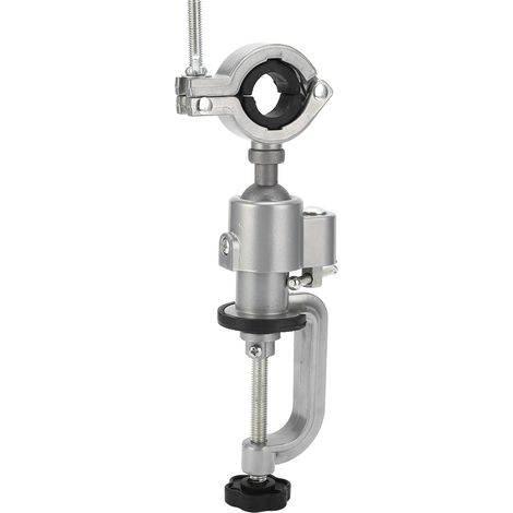 Support pour perceuse électrique, étau de table, porte-serrure, support de verrouillage rotatif multifonctionnel (1/5)