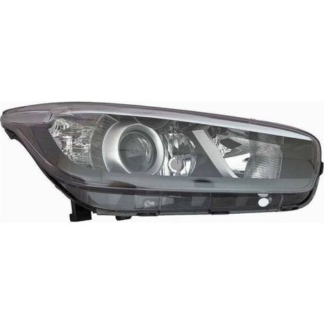 Phare avant droit H7/H7/H7 fond noir Kia Ceed 2 phase 2 2015-2018