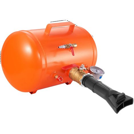 Iniciador de talón de neumáticos, capacidad de 5 galones, control de presión ajustable, 5 galones 145 PSI (1/2)