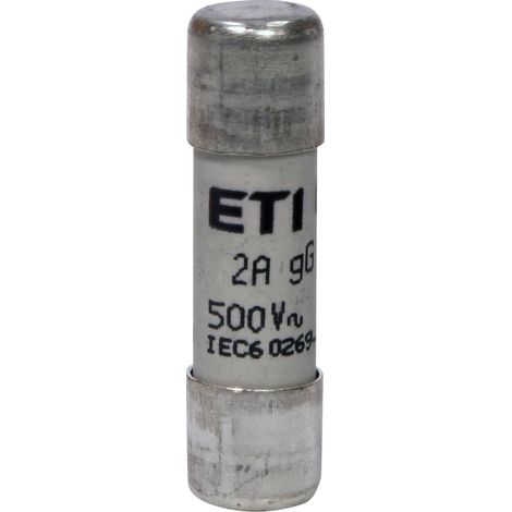 Inserto de fusible cilíndrico CH10x38 gG 10A/500V