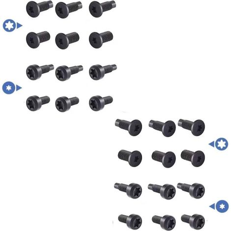 Vis Doorbell - Vis de Fixation pour Sonnette Connectée - Compatible Modèles T5 T16 - 40 Pièces (4 Sets) (1/5)