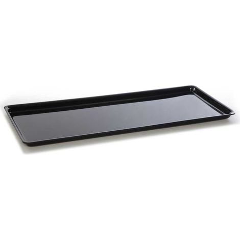 Plat en Plexiglas grande surface Noir 670x270x17mm - Matériel CHR Pro
