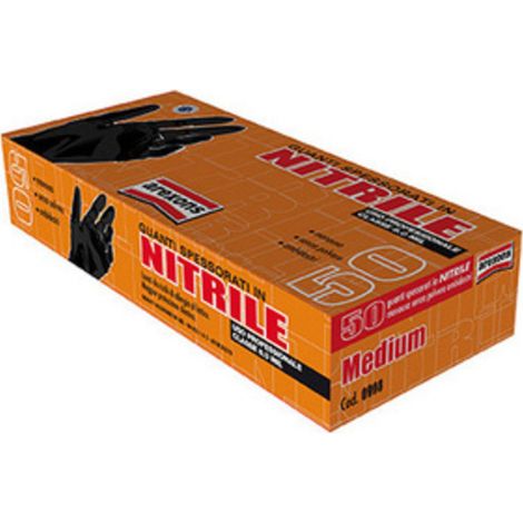 GUANTI NITRILE AREXONS SP. 0,28 MM TG. M DA 50 PZ