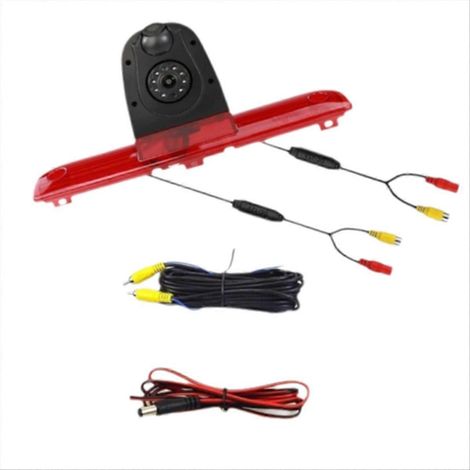 Caméra de recul à double objectif pour voiture, avec troisième feu stop intégré, compatible avec Ducato, Jumper et Boxer. (1/5)