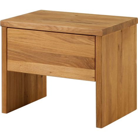 Nachttisch Wildeiche 50x35x40 natur geölt JANGALI 719