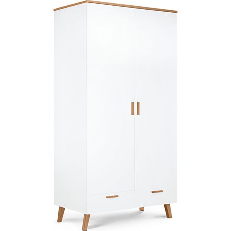 KONSIMO FRISK Kleiderschrank, weiß (1/5)