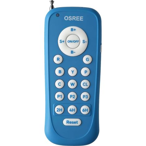 Télécommande RF de Remplacement pour Projecteurs de Piscine LED, Compatible Uniquement avec la Série de Lampes