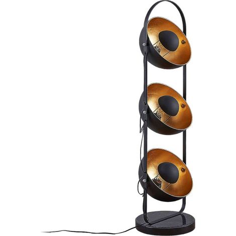 Stehlampe "Muriel" aus Metall für Wohnzimmer & Esszimmer von Lindby (1/5)