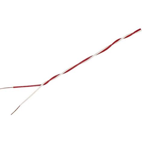 econ connect KD02TWSVS10 Cavo per cablaggi 2 x 0.2 mm² Rosso/Bianco 10 m