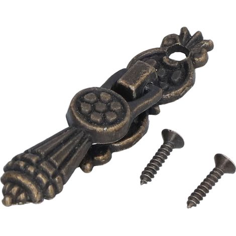 Lot de 30 poignées de style européen miniature pour portes de placard doubles, fermeture éclair, tiroirs et boîtes en bois (1/5)