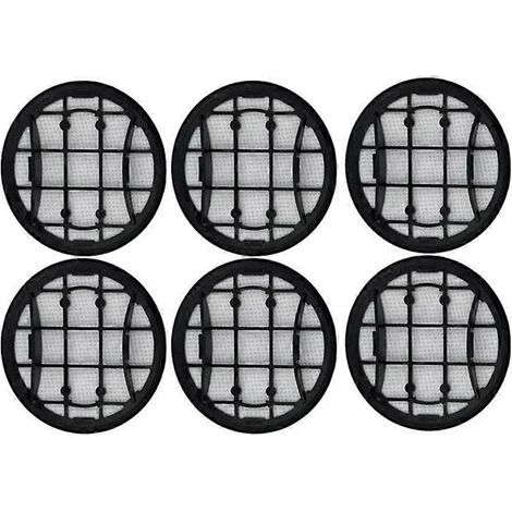 Packung mit 6 Ersatzfiltern für Staubsauger der Serien VC7000/VC8000, XC7055, XC7057, XC8055 und XV1681/01.