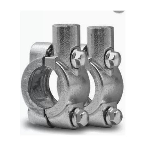 Support de fixation universel pour rétroviseur de moto — Modèle universel (noir, filetage 10 mm) — Une paire (1/2)