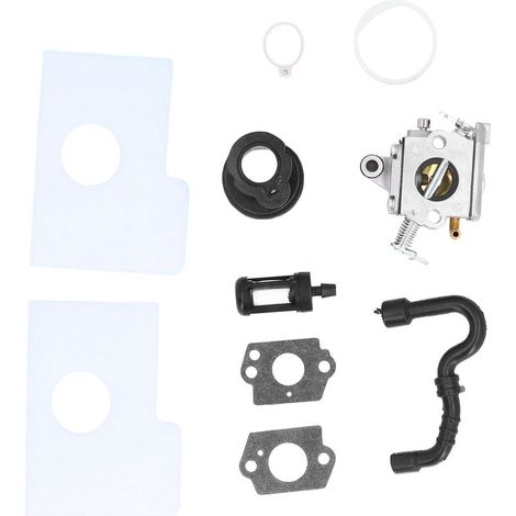 Joint pour collecteur d'admission du carburateur et conduite de filtre à carburant adapté aux trononneuses Stihl MS180, MS170, 018, 017, MS180 et 170 (1/5)
