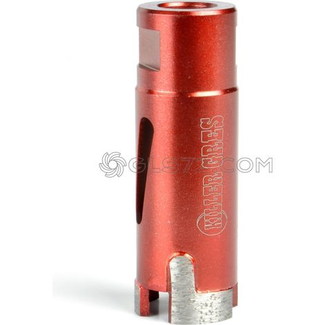 FRESA DIAMANTADA PERFORACIÓN EN SECO Y HUMEDAD Ø 25 MM MONTOLIT MONDRILLO FT-S25 (1/2)