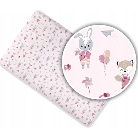 Drap en coton POUR berceau 160x80 motifs (1/5)