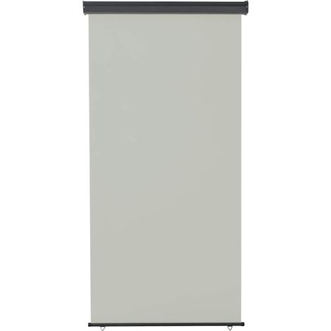Maison Exclusive - Tendalino Laterale per Balcone 125x250 cm Grigio (1/5)