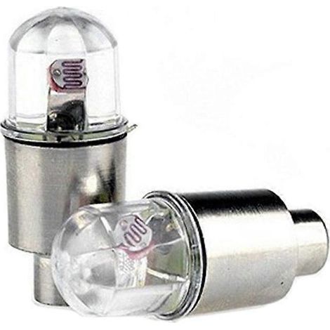 éclairages de valve de vélo - lumière blanche (1/5)