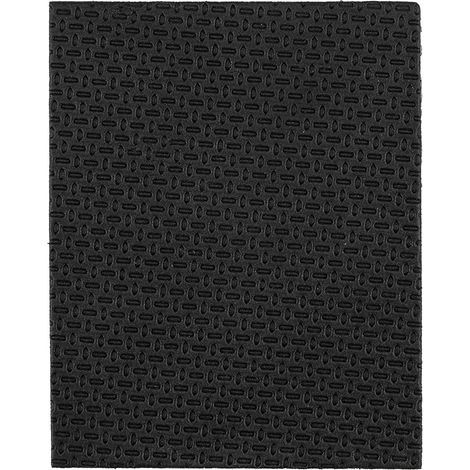 Selbstklebende Schaumstoffmatte, schwarz, 80 x 100 mm, 1 Stück. (1/5)