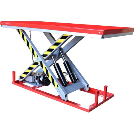 Elévateur à ciseaux électro-hydraulique 1300mm 2000kg 230V MW Tools TPSL2135 (1/5)