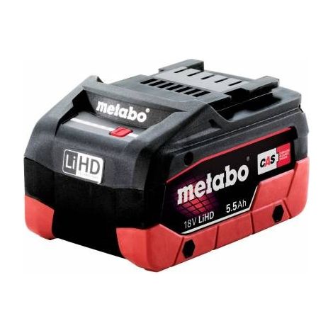 Metabo Pacco batteria LIHD 18 V - 5,5 Ah (625368000)